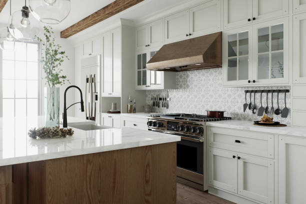 Hardwood kitchen floor Clinton